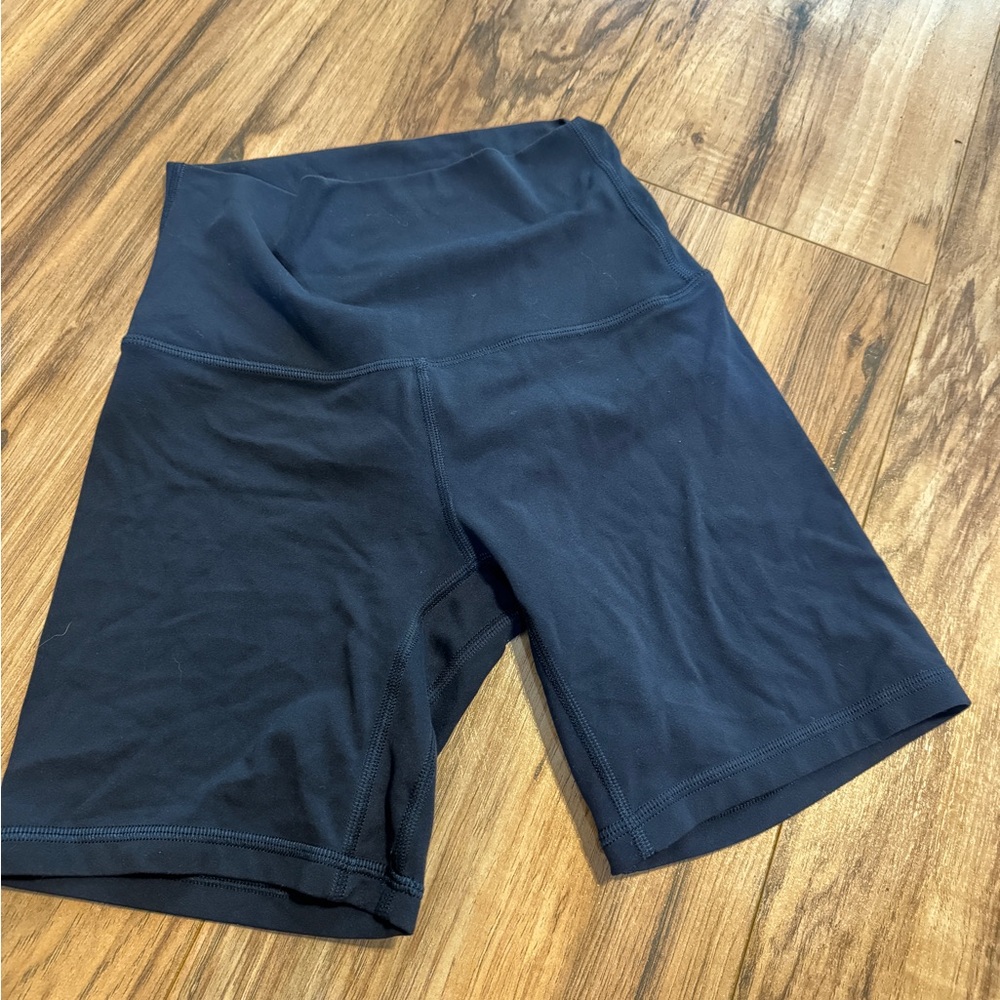 Lululemon Athletica align Dark Blue Bike Shorts